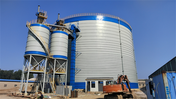 粉煤灰儲存倉施工驗收項目