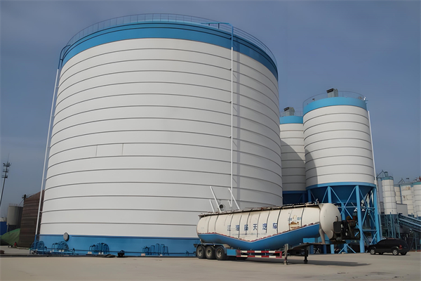 粉煤灰鋼板倉及砂石骨料鋼板倉的應用行業